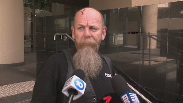The owner of the dogs Paul Bond said his pets are harmless and has claimed he is the victim in a northern suburbs tit for tat.