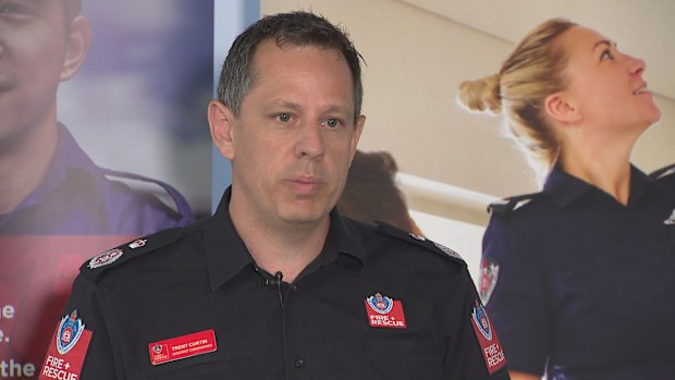 Fire and Rescue NSW Acting Deputy Commissioner Trent Curtin warns of lithium-ion battery fire risk.