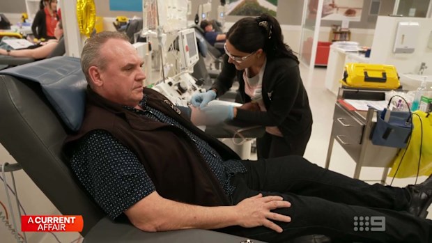 Leigh Stewart is an old hand at rolling up his sleeve.It's a fortnightly commitment - two hours every time.