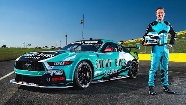 The No7 James Courtney Ford Mustang.