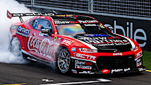 ADELAIDE, AUSTRALIA - NOVEMBER 26: Brodie Kostecki driver of the #99 Coca-Cola Racing Chevrolet Camaro ZL1 during the VAILO Adelaide 500, part of the 2023 Supercars Championship Series at Adelaide Street Circuit, on November 26, 2023 in Adelaide, Australia. (Photo by Daniel Kalisz/Getty Images)