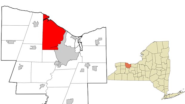 Greece is in the north-west of New York state.
