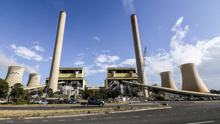 Loy Yang AGL power plant La Trobe Valley.