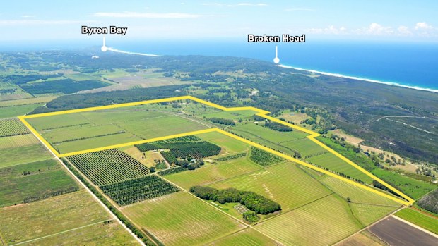 Byron Bay lifestyle blocks near Pat Rafter's rural retreat up for sale