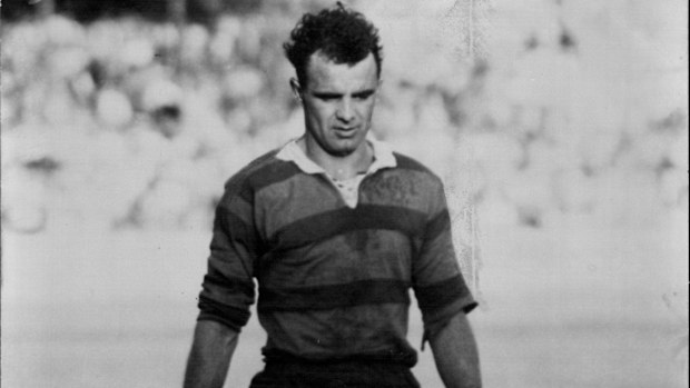 Clive Churchill. April 26, 1953.