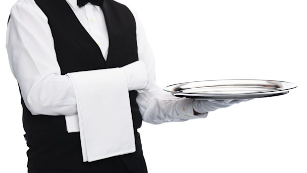 The modern butler is more likely to have an iPad than a silver tray