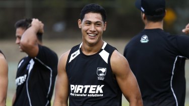 New Zealand fullback Roger Tuivasa-Sheck kept grounded by father