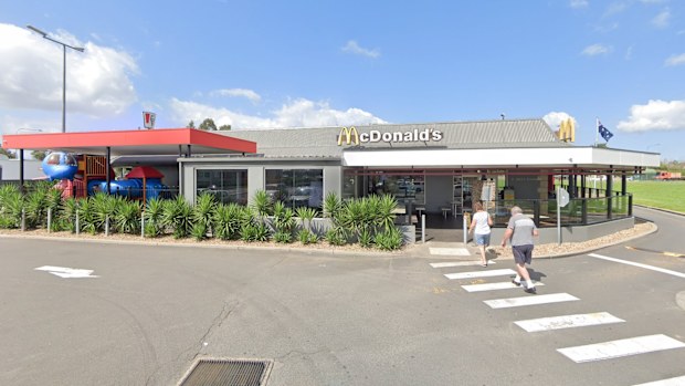 A woman has recounted how a devoted relationship to her partner grew more and more dangerous until he tried to run her down with his car as she stood in a Sydney McDonald's.