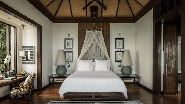 Four Seasons Koh Samui in Thailand is a super luxury hotel featured in The White Lotus.