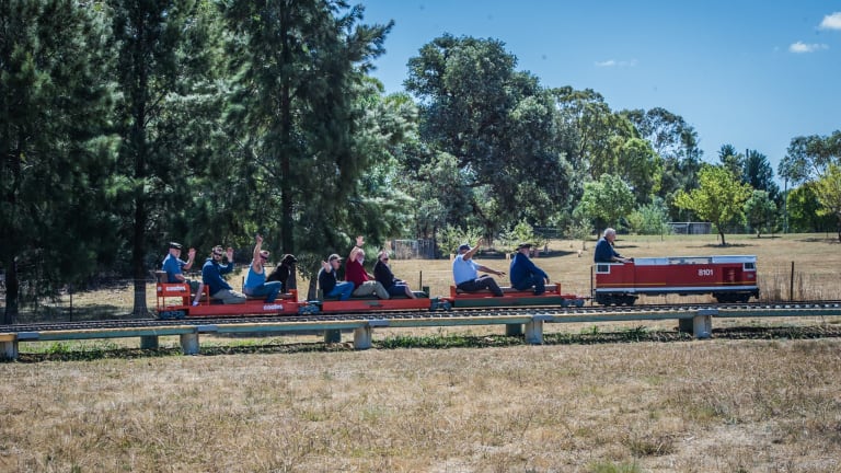 All aboard! Canberra Miniature Railway opens in its new ...