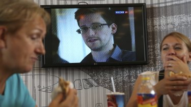 Edward Snowden speaks about living in exile as America's 