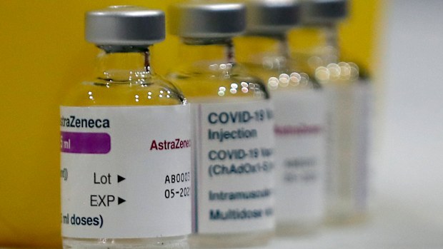 The AstraZeneca vaccine. Australia has recommended under 50s get the Pfizer vaccine.