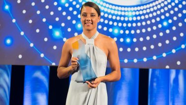 Canberra United behind inspirational Young Australian of the Year Sam Kerr