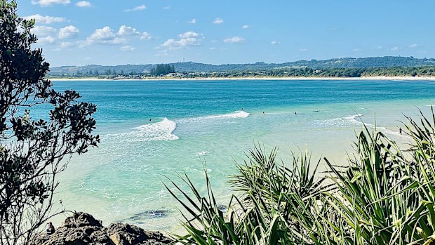 Byron Bay beach NSW Australia