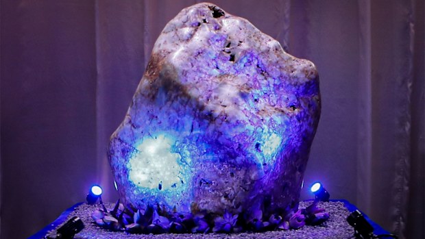 The gemstone has been certified as rare and one of the biggest corundums found in the country.