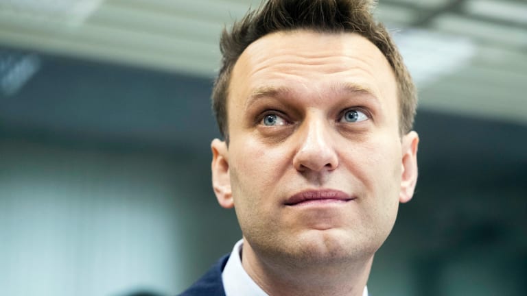 Russian opposition leader Alexei Navalny detained as ...