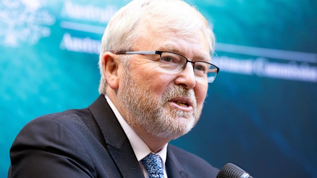 Australian Ambassador to the United States, Kevin Rudd.