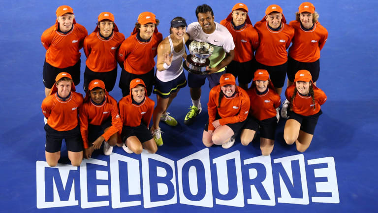 Australian Open 2015: Martina Hingis wins mixed doubles title with Leander Paes