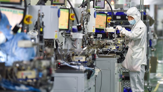 Semiconductor factory in China