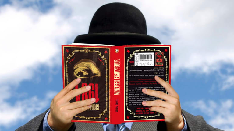 Did George Orwell secretly rewrite the end of Nineteen Eighty-Four as he lay dying?