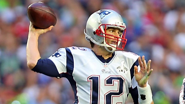 New England Patriots quarterback Tom Brady.