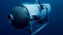 FILE - This undated photo provided by OceanGate Expeditions in June 2021 shows the company's Titan submersible. On Monday, June 19, 2023, a rescue operation was underway deep in the Atlantic Ocean in search of the technologically advanced submersible vessel carrying five people to document the wreckage of the Titanic, the iconic ocean liner that sank more than a century earlier. (OceanGate Expeditions via AP, File)