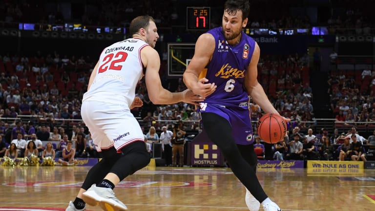 Andrew Bogut is improving the Sydney Kings.