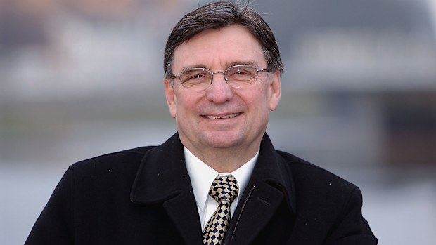 David Moffett at the Millennium Stadium in 2003.