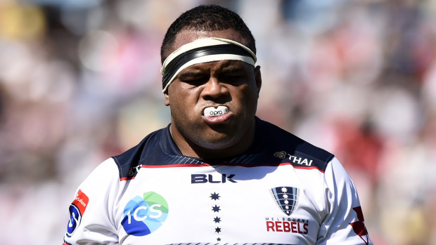 Sam Talakai of the Rebels.