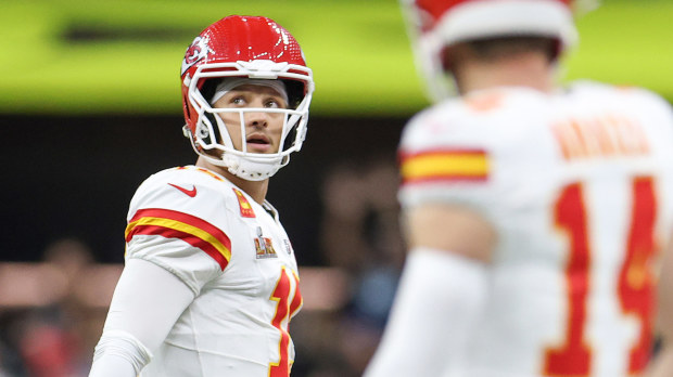 Patrick Mahomes of the Kansas City Chiefs.