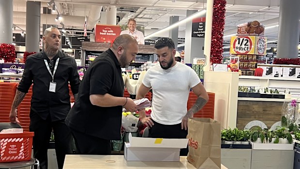 Australians have been lining up all morning to get a slice of billionaire Adrian Portelli's $150,000 giveaway, with the lucky ones planning to use the money to alleviate cost of living pressures.