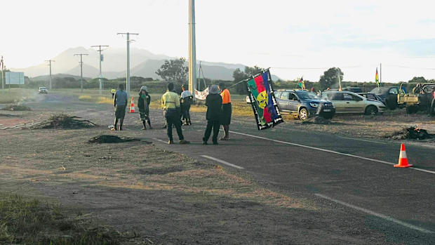 New Caledonia has announced a mass security mobilisation and a curfew for residents tonight after a protest turned into a violent riot in the country's capital overnight.
