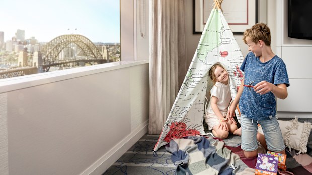 Sydney Harbour Marriott. 