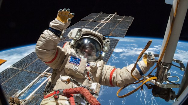 ISS space walk