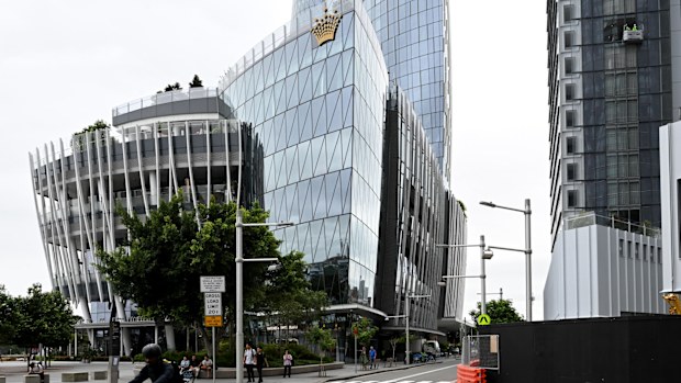 Crown Casino in Barangaroo, Sydney.