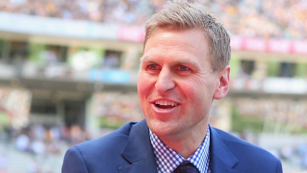 Kane Cornes en el Melbourne Cricket Ground.
