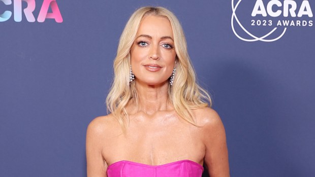 Jackie 'O' Henderson attends the 34th annual Australian Commercial Radio Awards (ACRAs) at ICC Sydney on October 14, 2023 in Sydney, Australia. 