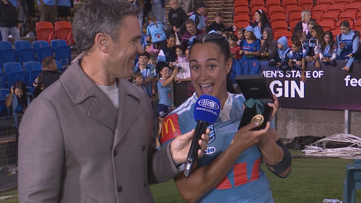 NSW star ‘shocked’ by honour in wholesome reaction