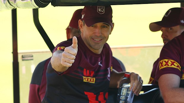 Queensland coach Billy Slater.