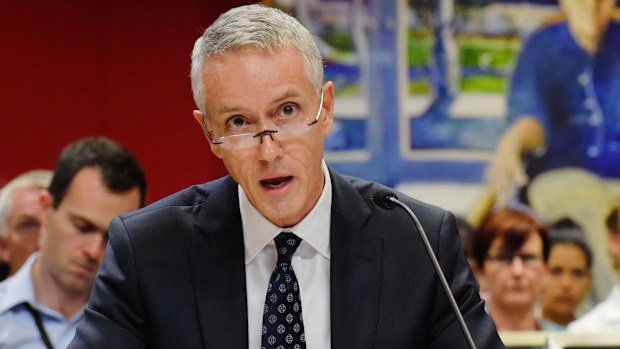 NSW Ombudsman Bruce Barbour has appeared before a parliamentary inquiry. (AAP)