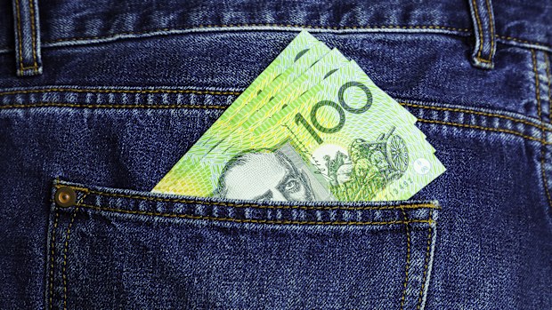 Stock image extra cash