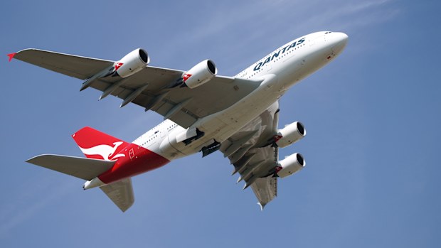 Qantas plane