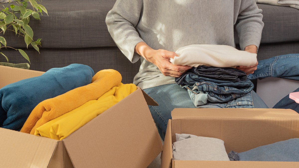 The four-box method could be the easiest way to declutter your home ...