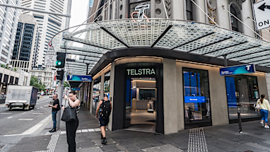 Least trusted 6: Telstra (No change)