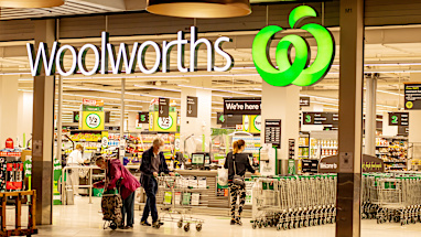 Least trusted 2: Woolworths (-3)