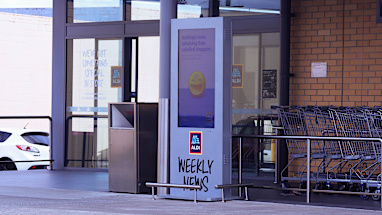 Most trusted 2: Aldi (No change)