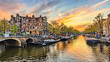 Amsterdam flights are on sale.