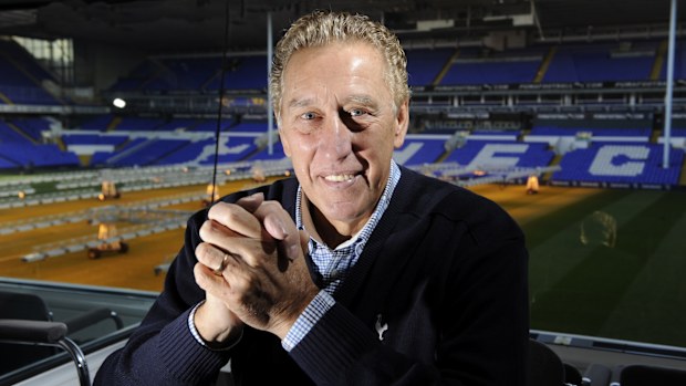 Former Tottenham Hotspur player Martin Chivers poses for a portrait at White Hart Lane in 2011. (Photo by David Ashdown/Getty Images)