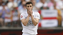 Mark Wood pictured during the Perth Test.