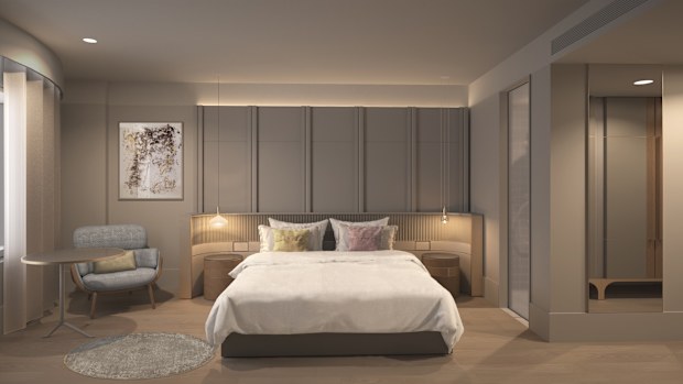 Each Classic and Superior room comes with a king bed. 